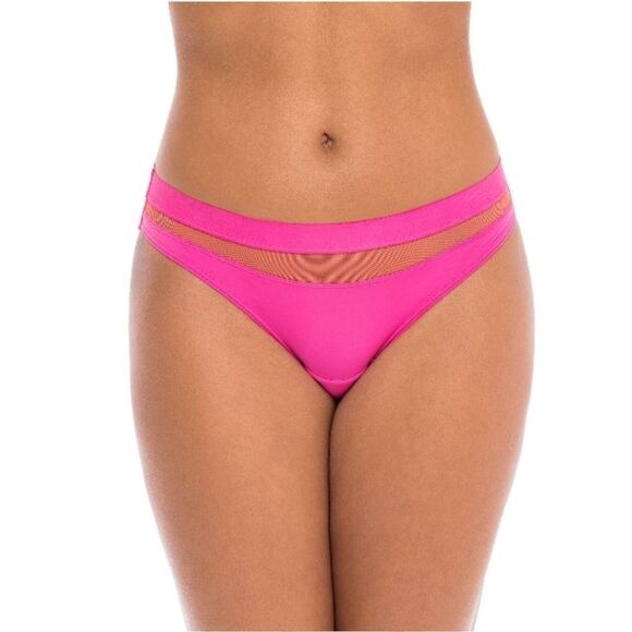 Womens Juniors Plus Mesh Madness Bikini Panties Underwear Briefs 2, 3 Packs - Picture 3 of 5